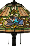26.5"H Tiffany Floral Table Lamp
