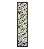 10.25"W Magnolia Floral Tiffany LED Wall Sconce
