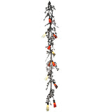 22"W Vinca Vine 12 Lt Floral Rustic Lodge Chandelier