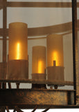 42"W Metro Fusion Cordoda 6 Lt Contemporary Pendant