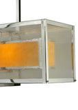 54"L Quadrato Lange Contemporary Oblong Pendant