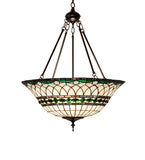 24"W Tiffany Roman Inverted Pendant