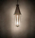 14"W Millesime Lantern Outdoor Pendant