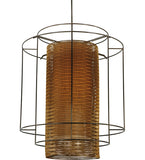 49"W Maille Drum Contemporary Pendant
