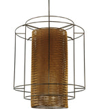 49"W Maille Drum Contemporary Pendant