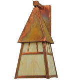 7.40"Sq Stillwater Double Bar Mission Outdoor Wall Sconce