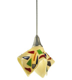 9.5"W Metro Fusion Pebbles Handkerchief Mini Pendant