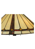 61"H Belvidere Mission Stained Glass Floor Lamp