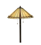 61"H Belvidere Mission Stained Glass Floor Lamp