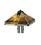 56"H Abilene Tiffany Southwest Mission Floor Lamp