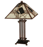 23"H Magnetism Contemporary Mission Table Lamp