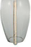 7"W Metro Fusion Orb Mouth Blown Contemporary Pendant