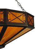 33"W Excellente Gothic Inverted Pendant