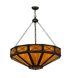 33"W Excellente Gothic Inverted Pendant