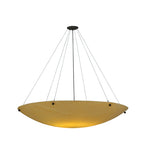 48"W Cypola Earth Marble Acrylic Contemporary Inverted Pendant