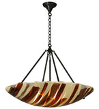 30.5"W Metro Fusion Marina Contemporary Inverted Pendant