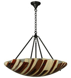 30.5"W Metro Fusion Marina Contemporary Inverted Pendant