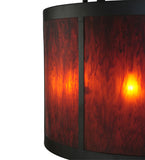 36"W Cilindro Vicksburg Contemporary Semi-Flushmount