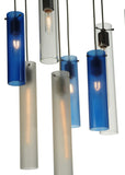 37"L Cilindro 15 Lt Cascading Contemporary Pendant