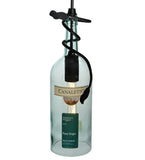 5"W Canaletto Personalized Wine Bottle Pendant