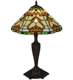 24"H Middleton Victorian Stained Glass Table Lamp