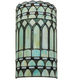8"W Aello Victorian Tiffany Wall Sconce