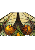 25"H Sebastian Tiffany Victorian Table Lamp