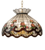20"W Roseborder Pendant