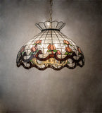 20"W Roseborder Pendant