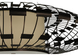 55"W Margo Contemporary Ceiling Pendant