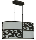 33.5"L Clarabella Victorian Oblong Pendan