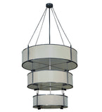 60"W Ausband 3 Tier Contemporary Pendant