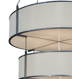 60"W Ausband 3 Tier Contemporary Pendant