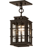 5.5"Sq Pontrefract Outdoor Lantern Pendant