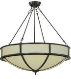 35.5"W Lone Modern Inverted Pendant