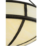 35.5"W Lone Modern Inverted Pendant