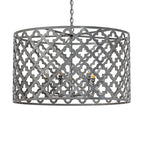 34"W Clover Lodge Pendant