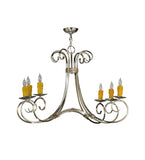 34.5"W Elon 6 Lt Contemporary Chandelier