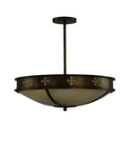 20"W Byzantine Semi-Flushmount