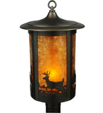 12"W Fulton Deer Creek Wildlife Post Mount