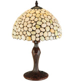 19"H Agata Opal Arts & Crafts Table Lamp