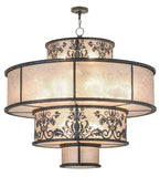 53"W Clarabella Floral Mission Pendant