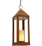 11.5"Sq Wigodsky Ark Mission Lantern Pendant