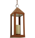 11.5"Sq Wigodsky Ark Mission Lantern Pendant