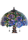 24"H Tiffany Rosebush Floral Table Lamp