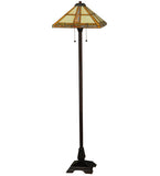 62"H Prairie Straw Mission Floor Lamp