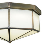 15.25"W Eltham Mission Flushmount