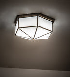 15.25"W Eltham Mission Flushmount