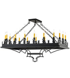 48"L Asen 18 Lt Oblong Pendant