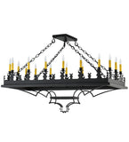 48"L Asen 18 Lt Oblong Pendant